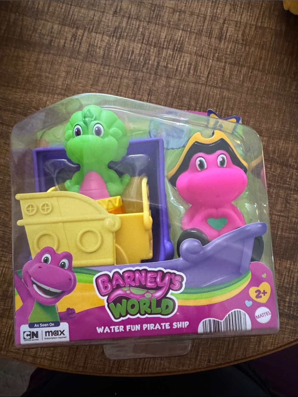 Water Fun Pirate Ship - Pink & Green Figures
